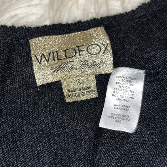 Wildfox White Label Red Sequins Heart ♥️ ~ in Black - Picture 14 of 14